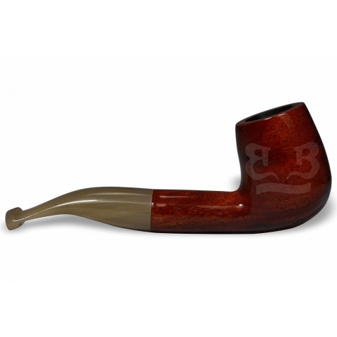 Cachimbo Elite Curvo (Filtro Permanente) Piteira Chifre - 0147-28